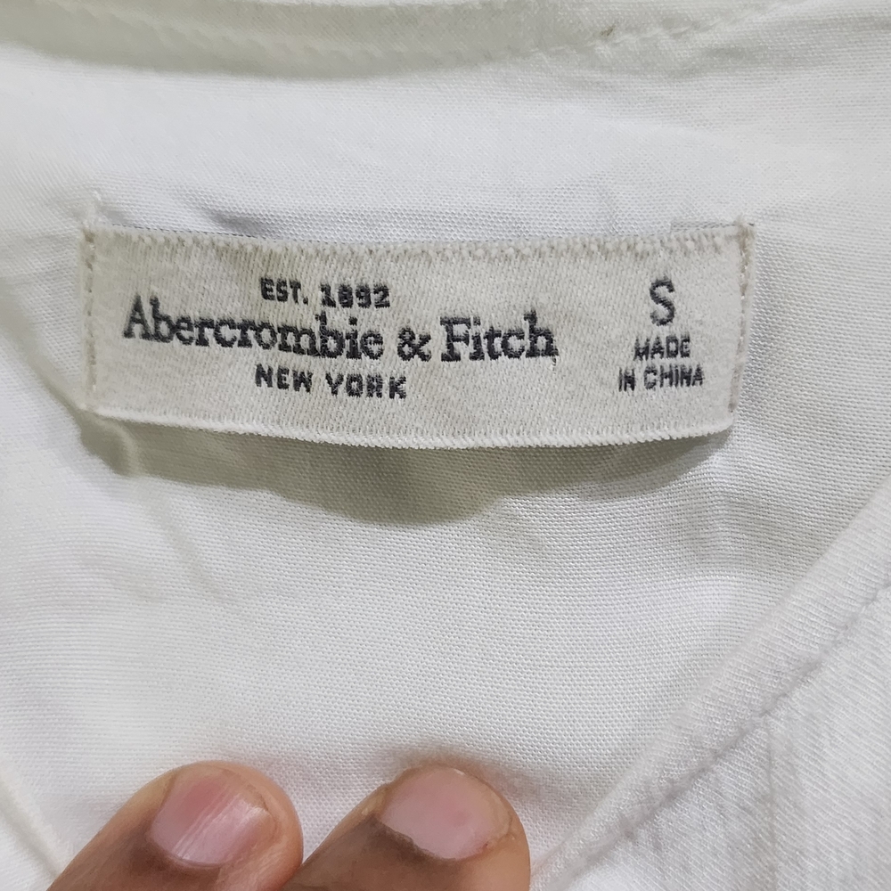 Abercrombie & Fitch Classic White Lace Mini Dress Size S - Picture 8 of 15